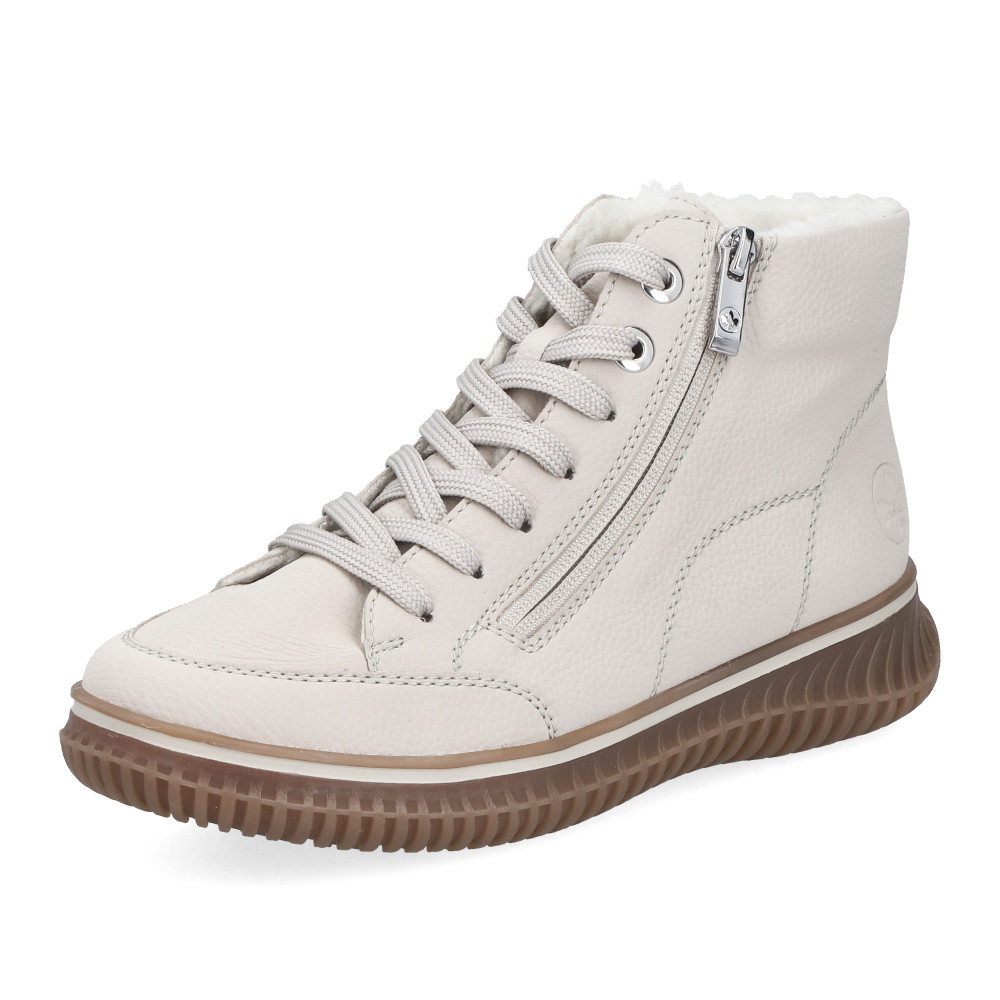 detail Dámská kotníková obuv RIEKER 74234-60 béžová W5