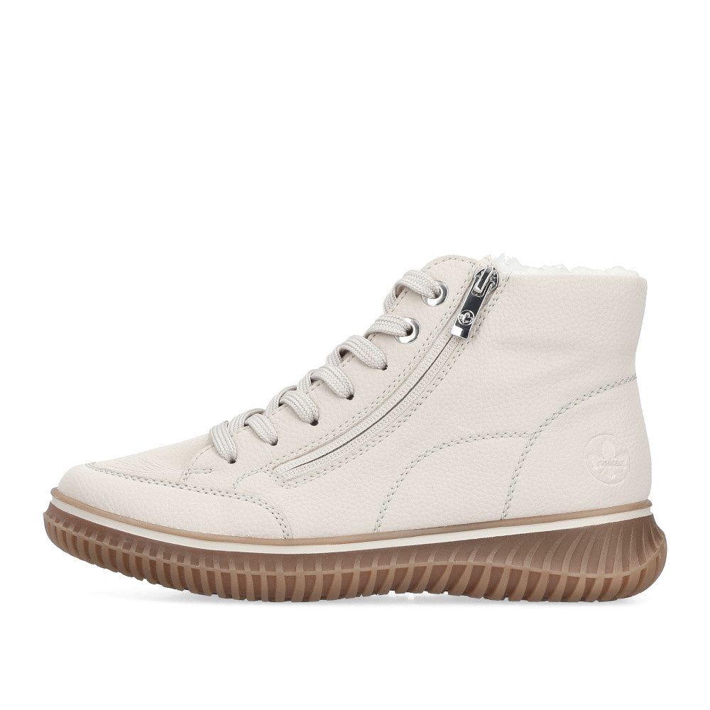 detail Dámská kotníková obuv RIEKER 74234-60 béžová W5