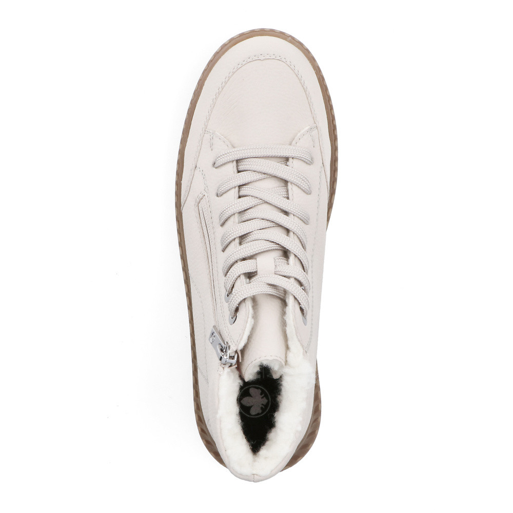 detail Dámská kotníková obuv RIEKER 74234-60 béžová W5