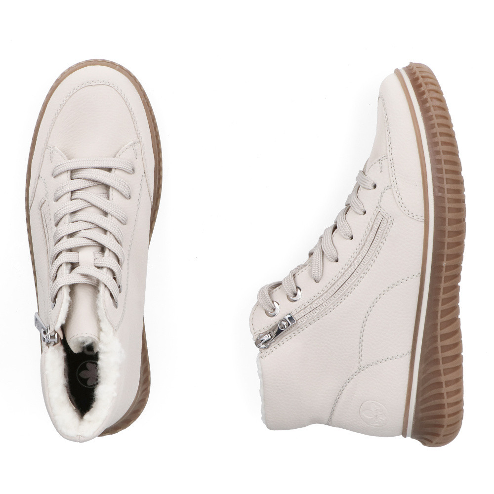 detail Dámská kotníková obuv RIEKER 74234-60 béžová W5