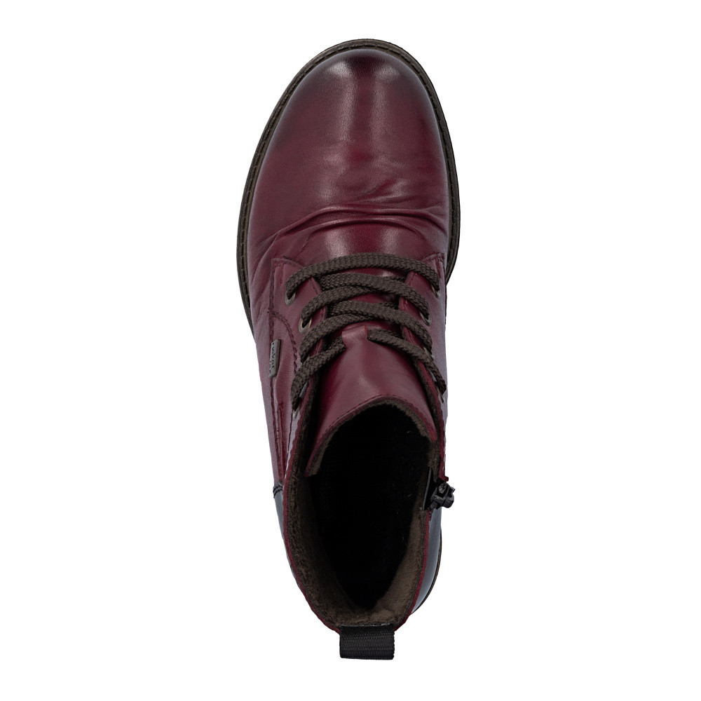 detail Dámská kotníková obuv RIEKER 74804-35 červená W5