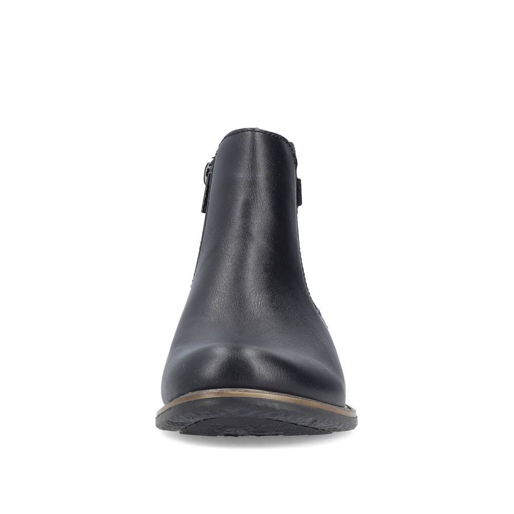 detail Dámská kotníková obuv RIEKER 74854-00 černá W5