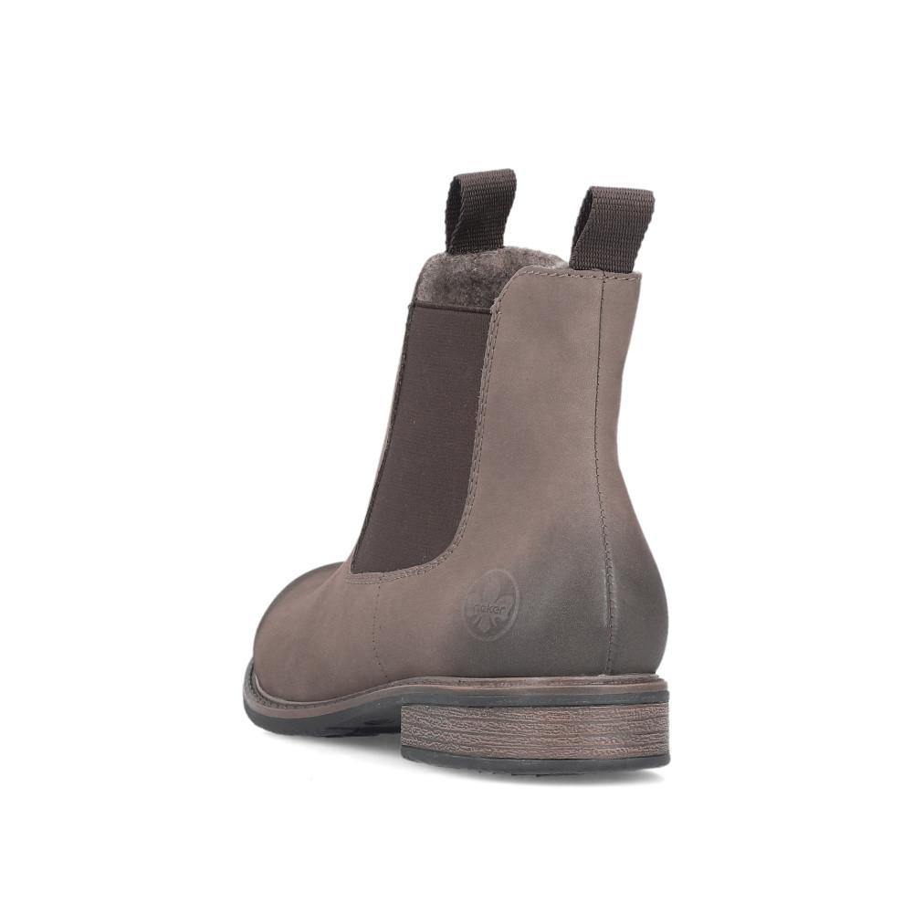 detail Dámská kotníková obuv RIEKER 74878-25 hnědá W5