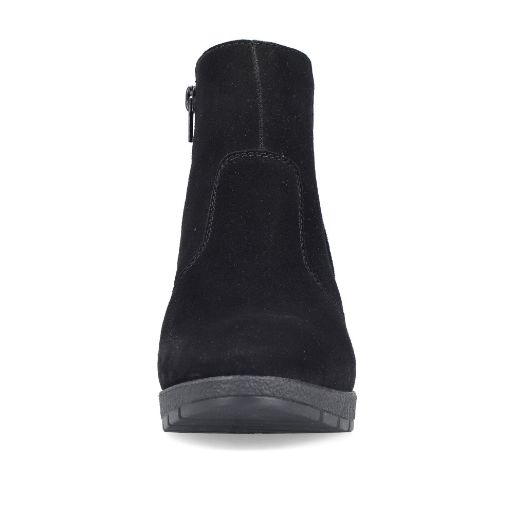 detail Dámská kotníková obuv RIEKER 77665-00 černá W5