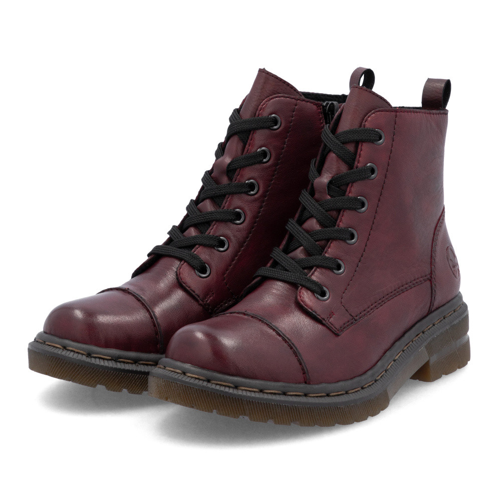 detail Dámská kotníková obuv RIEKER 78202-35 červená W5