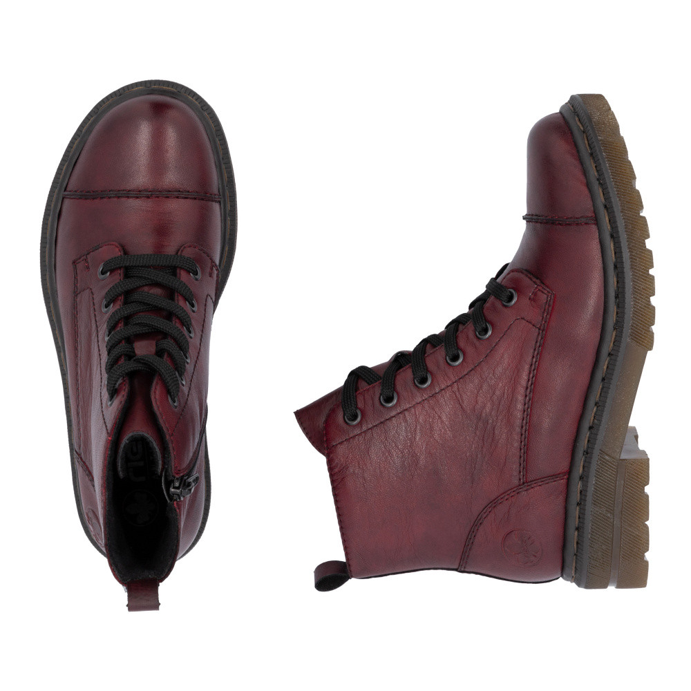 detail Dámská kotníková obuv RIEKER 78202-35 červená W5