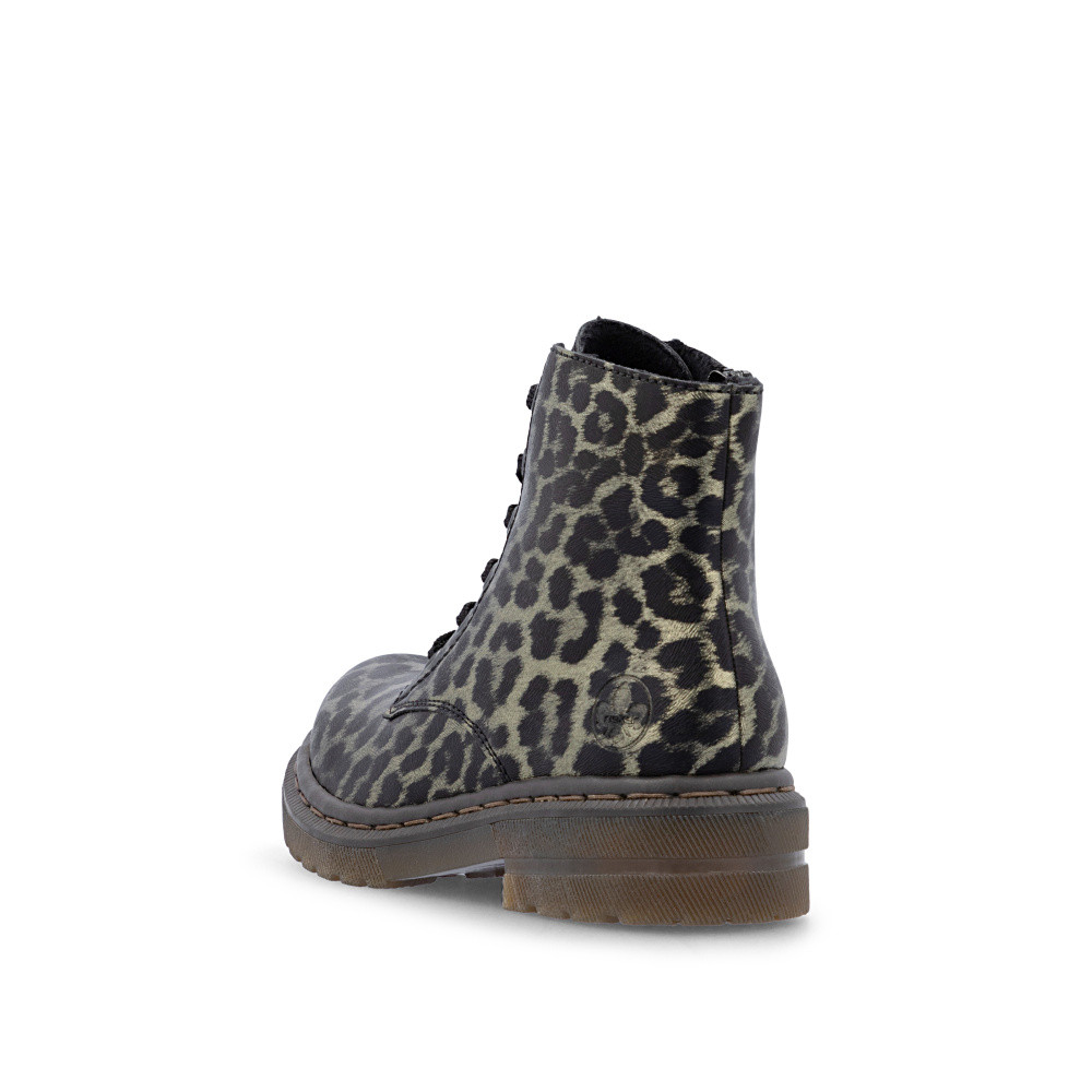 detail Dámská kotníková obuv RIEKER 78240-90 zlatá W5