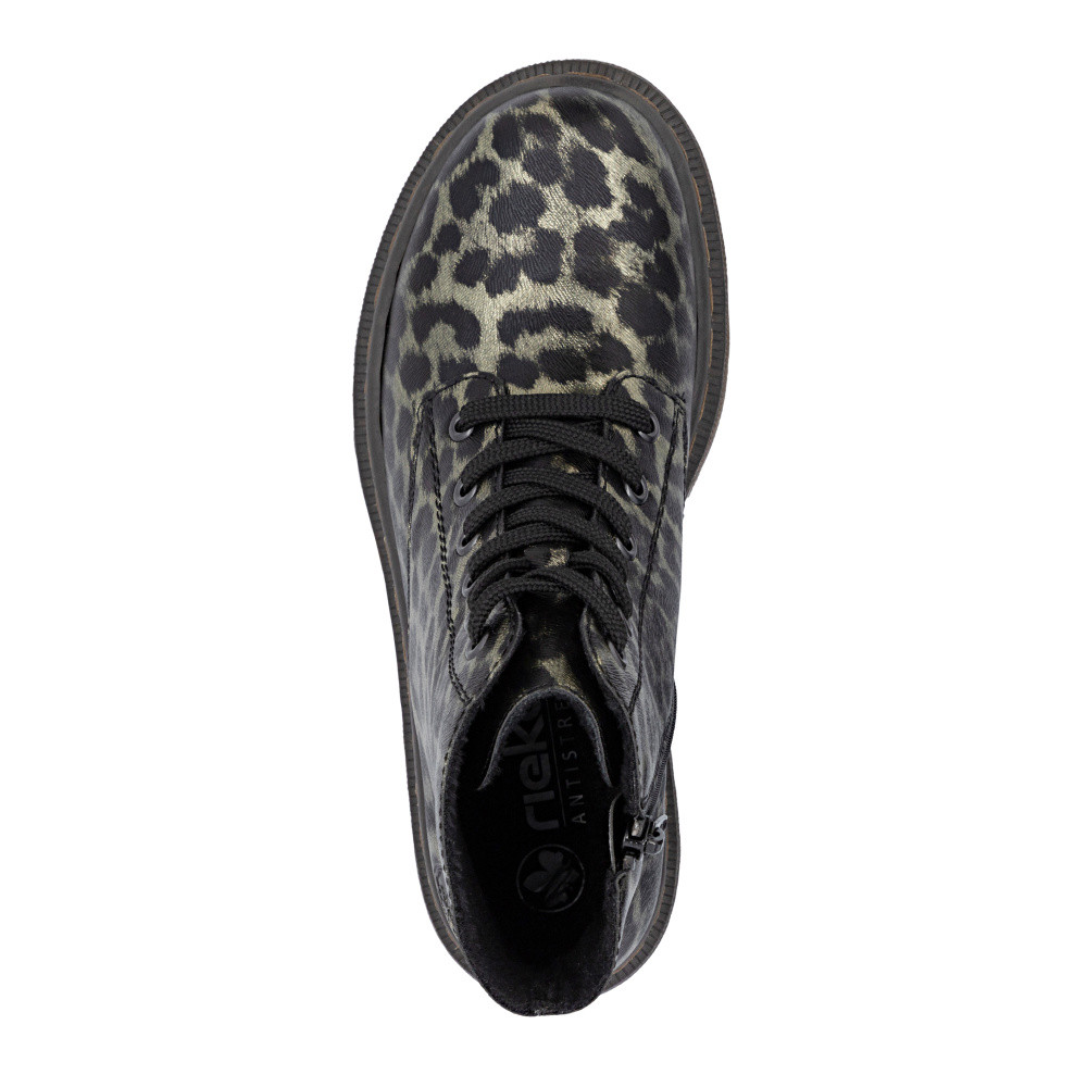 detail Dámská kotníková obuv RIEKER 78240-90 zlatá W5