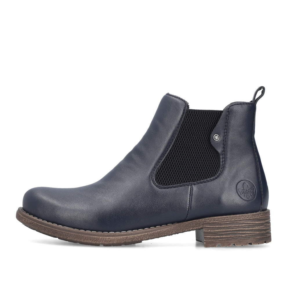 detail Dámská kotníková obuv RIEKER 79450-14 modrá W5