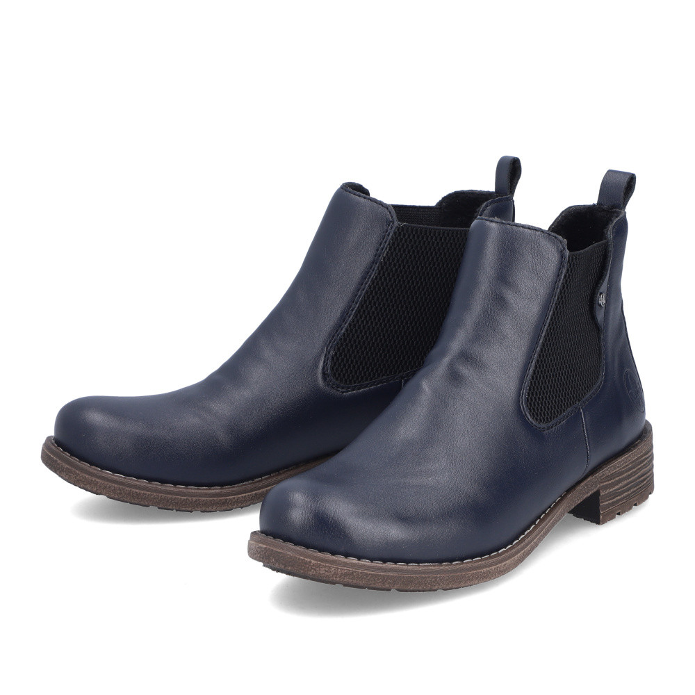 detail Dámská kotníková obuv RIEKER 79450-14 modrá W5