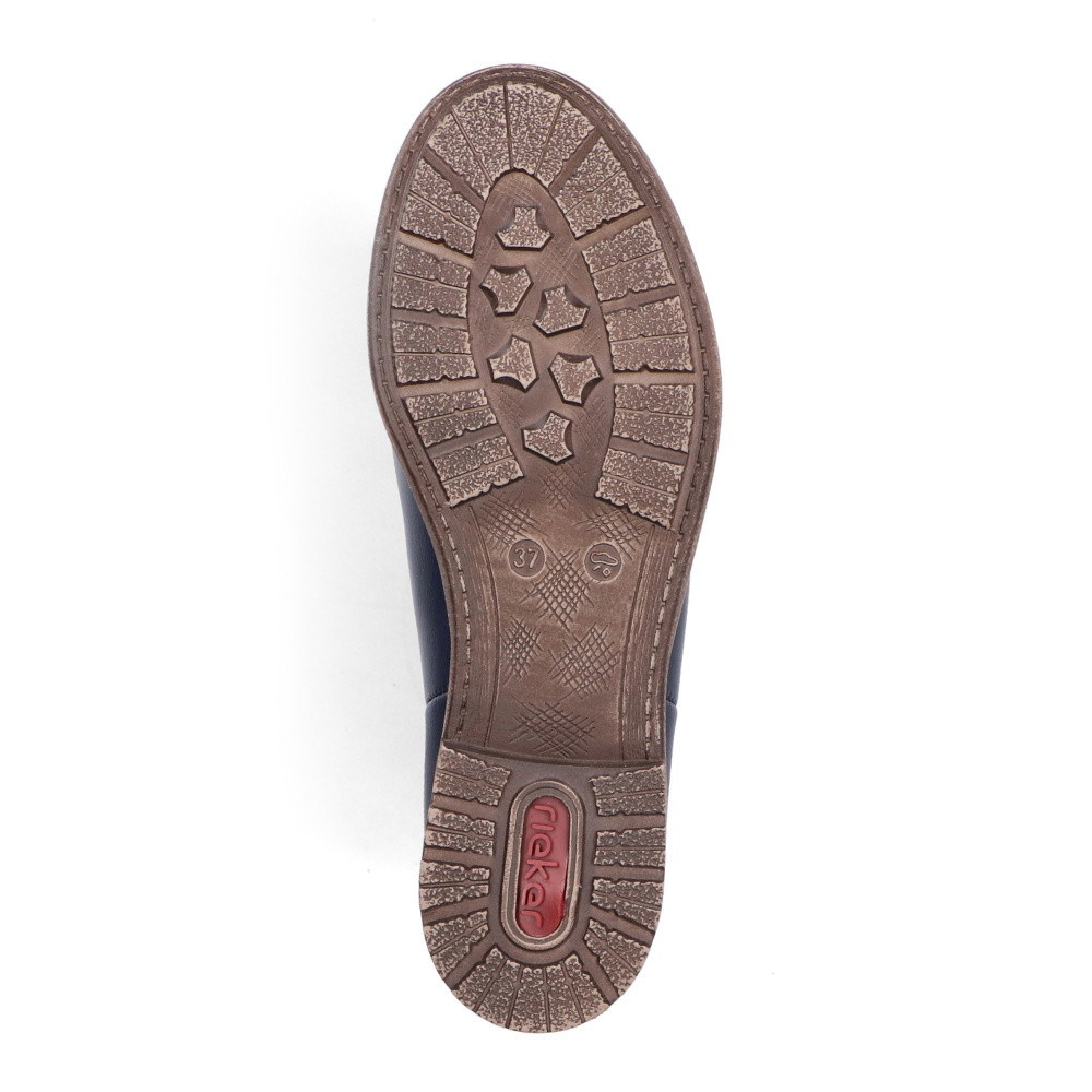 detail Dámská kotníková obuv RIEKER 79450-14 modrá W5