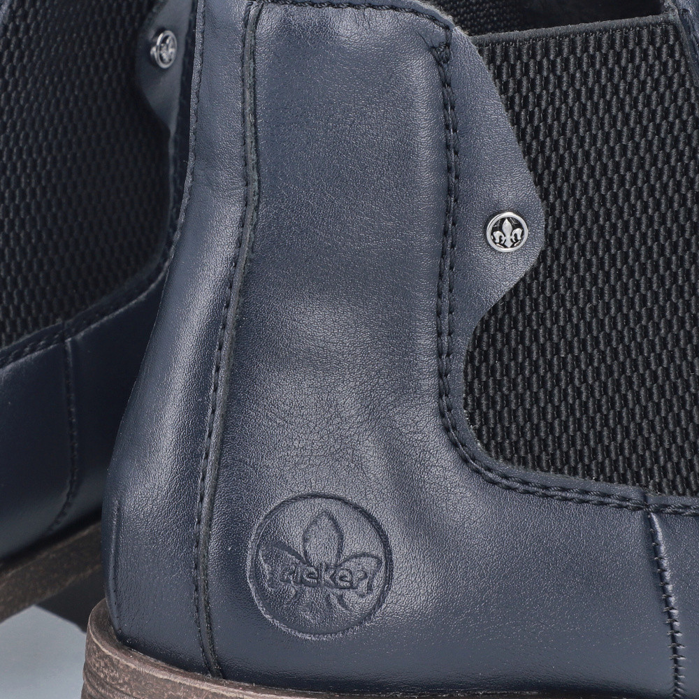 detail Dámská kotníková obuv RIEKER 79450-14 modrá W5