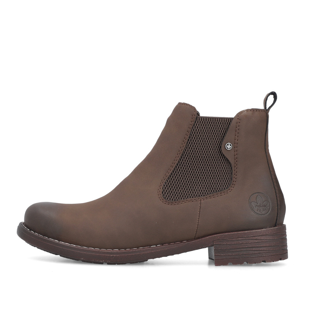 detail Dámská kotníková obuv RIEKER 79450-24 hnědá W5