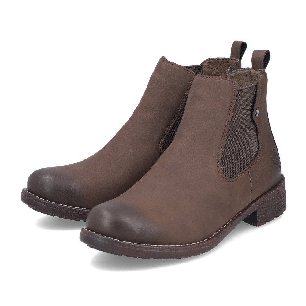 detail Dámská kotníková obuv RIEKER 79450-24 hnědá W5