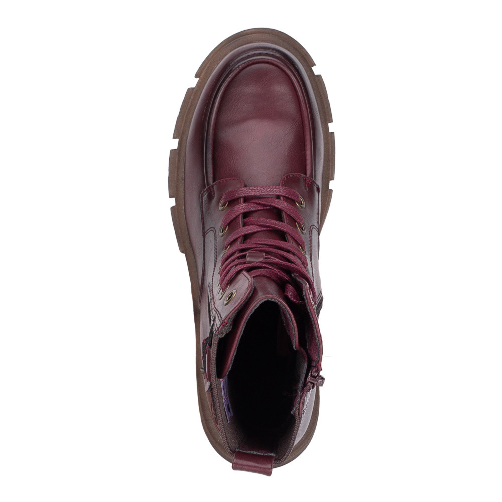 detail Dámská kotníková obuv RIEKER 91432-35 červená W5