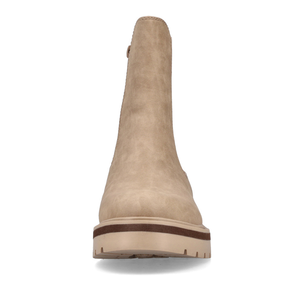 detail Dámská kotníková obuv RIEKER 91580-20 béžová W5