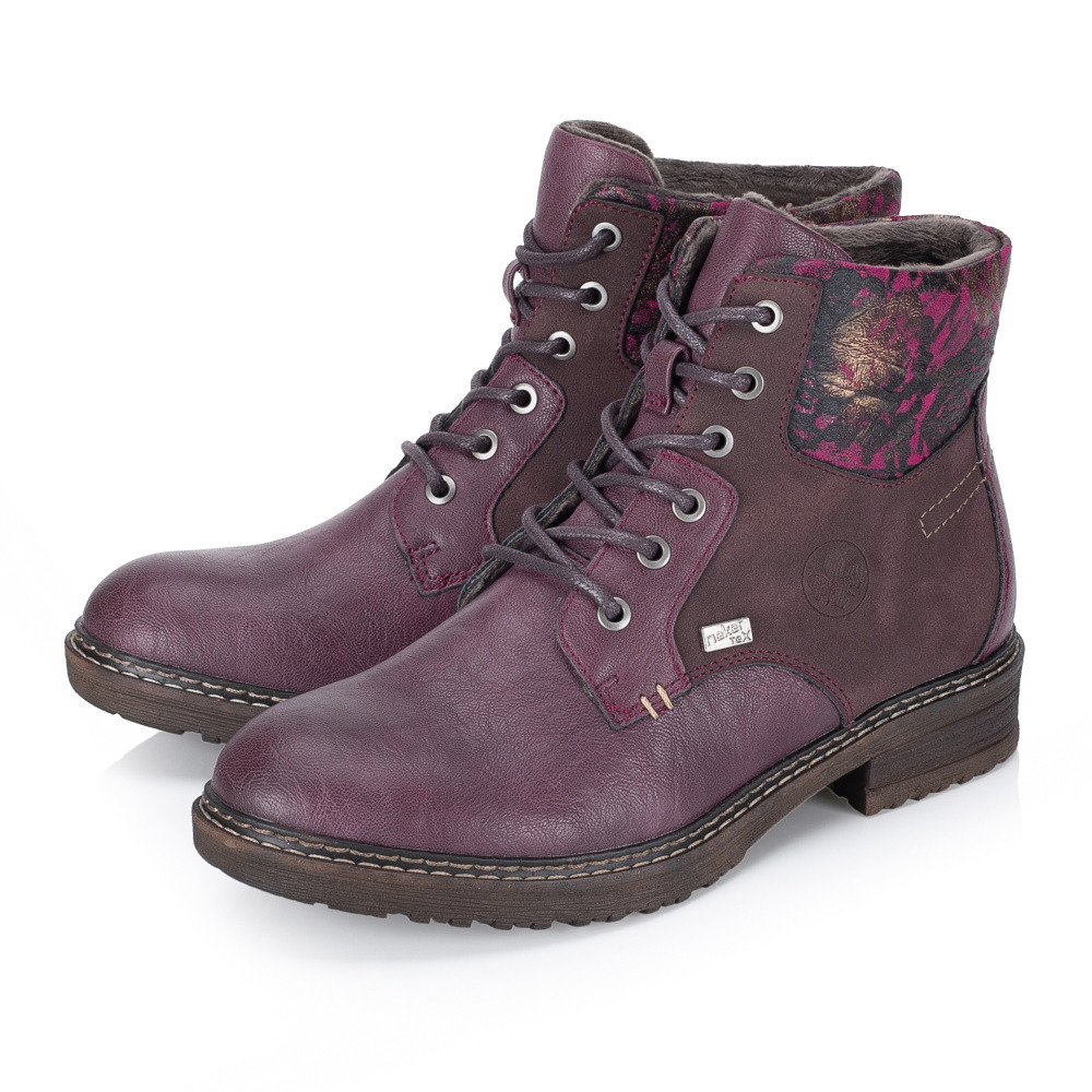 detail Dámská kotníková obuv RIEKER 94712-35 červená W5