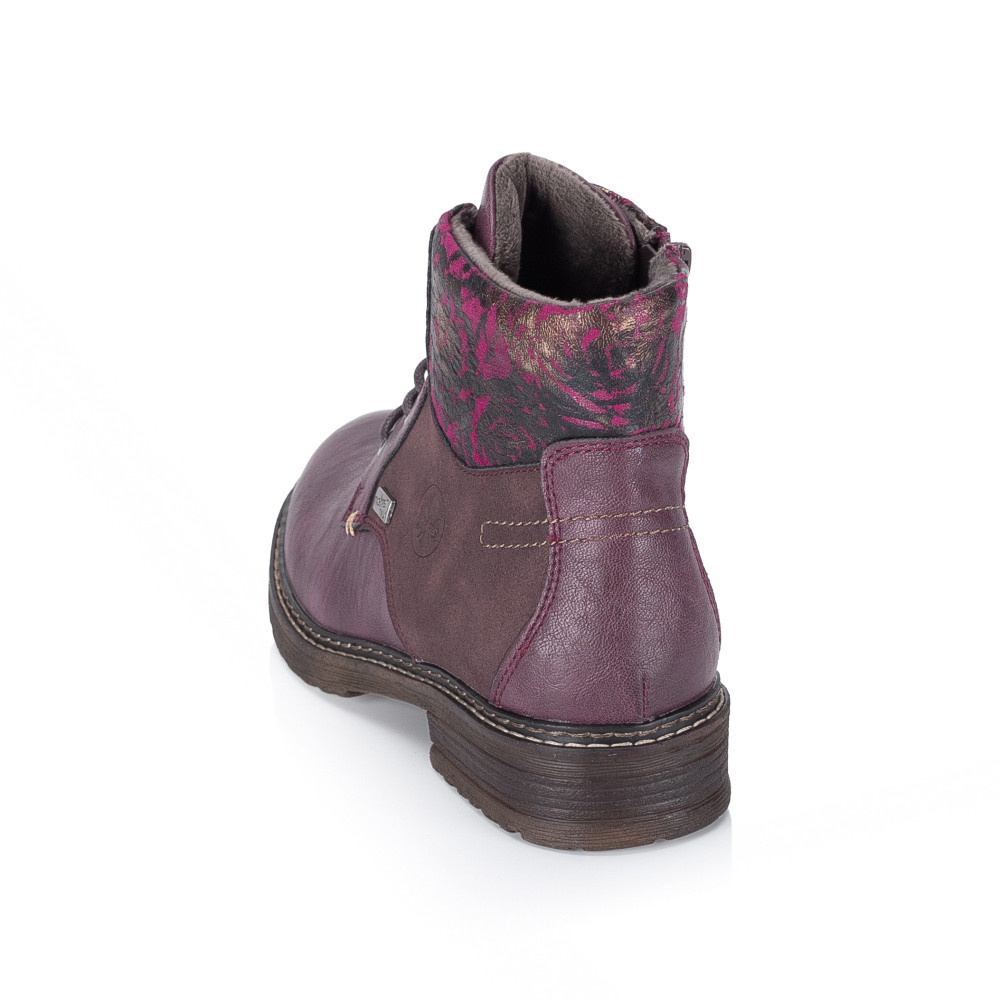 detail Dámská kotníková obuv RIEKER 94712-35 červená W5