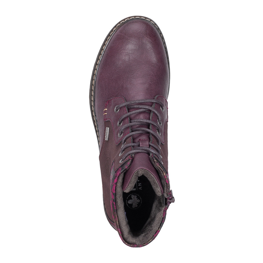 detail Dámská kotníková obuv RIEKER 94712-35 červená W5