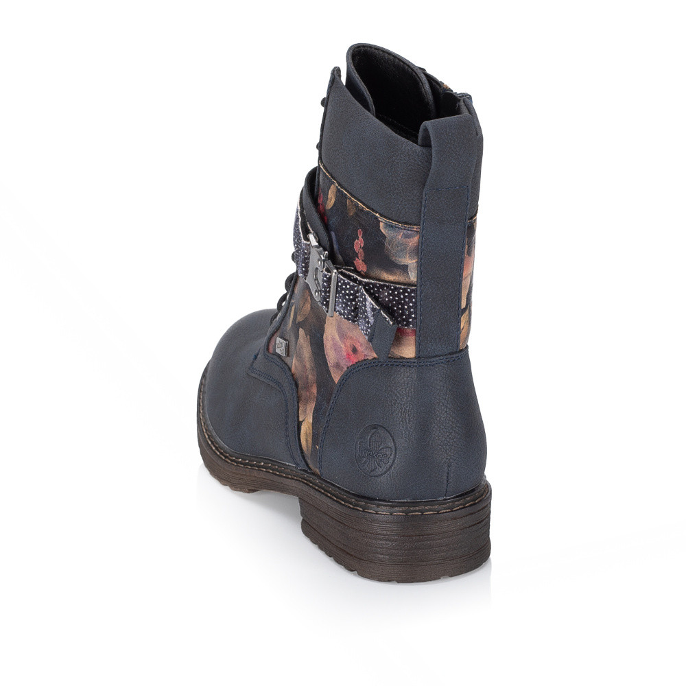 detail Dámská kotníková obuv RIEKER 94722-14 modrá W5