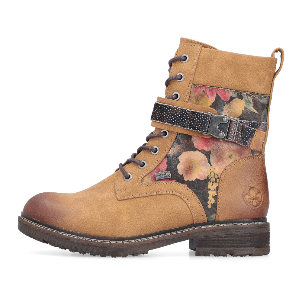 detail Dámská kotníková obuv RIEKER 94722-68 žlutá W5