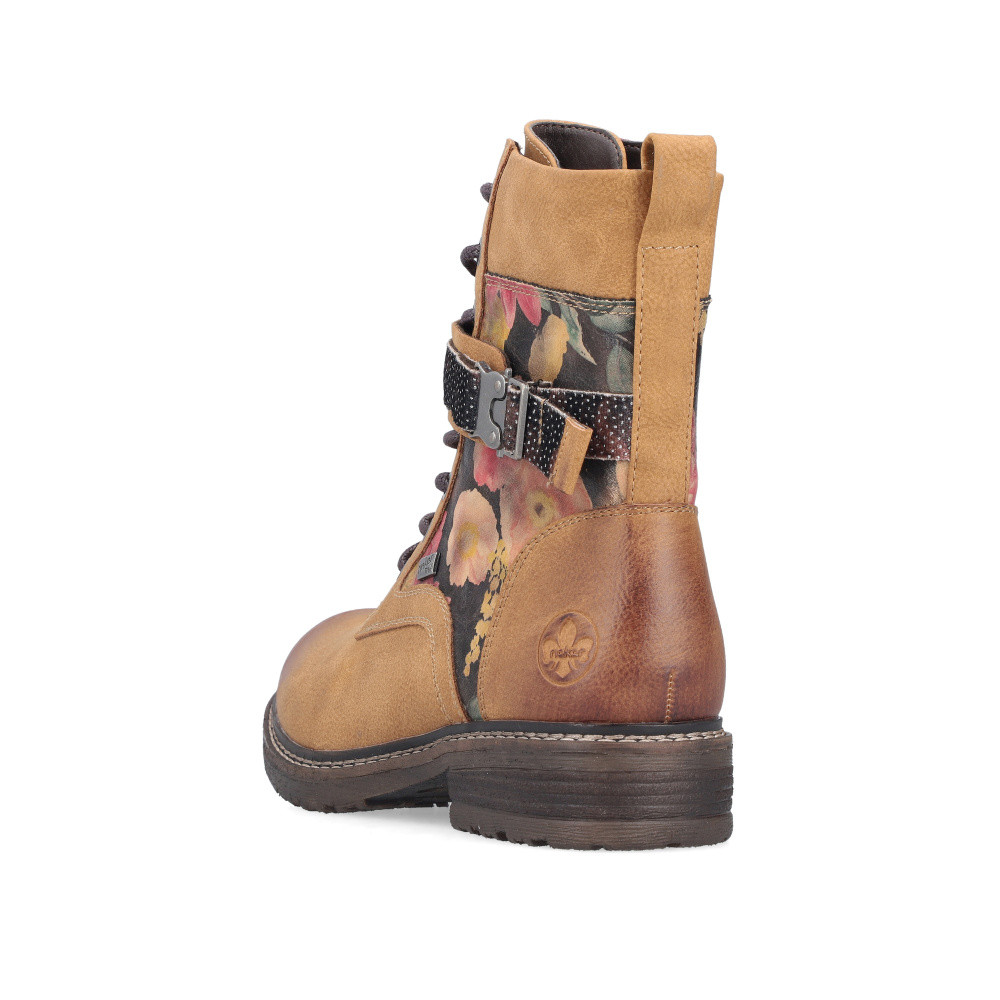 detail Dámská kotníková obuv RIEKER 94722-68 žlutá W5