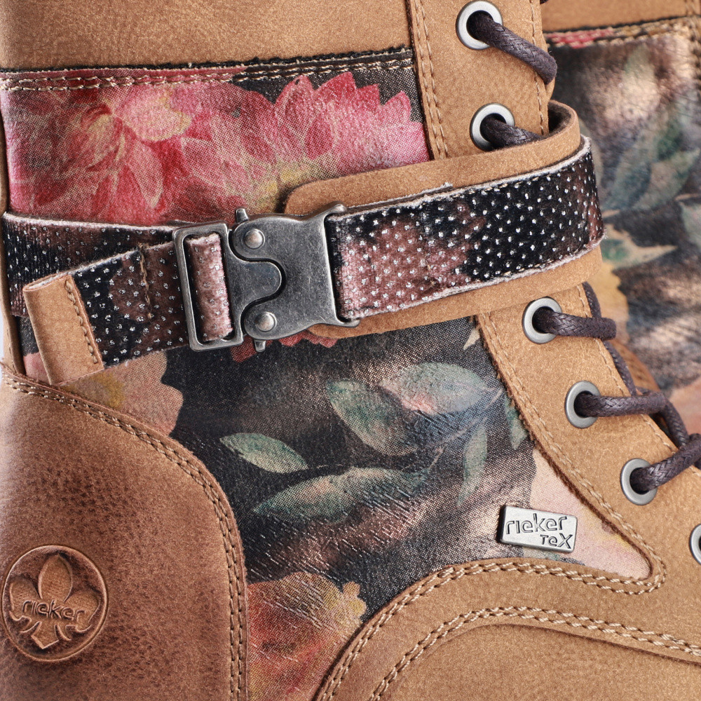 detail Dámská kotníková obuv RIEKER 94722-68 žlutá W5