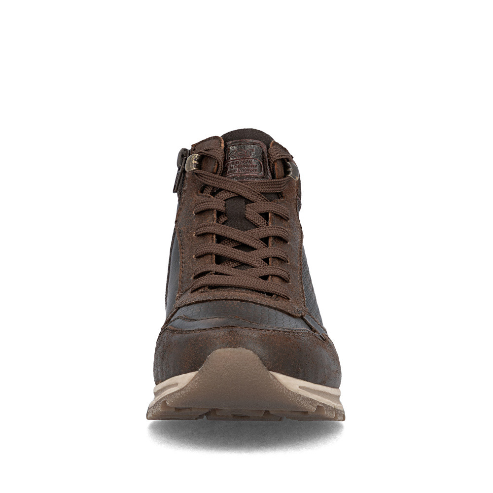 detail Pánská kotníková obuv RIEKER B0508-25 hnědá W5