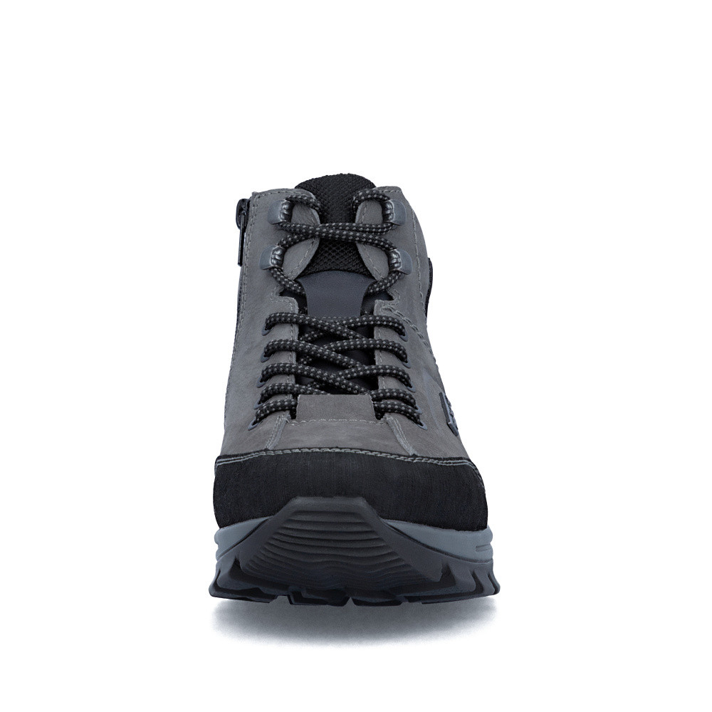 detail Pánská kotníková obuv RIEKER B6800-40 šedá W5