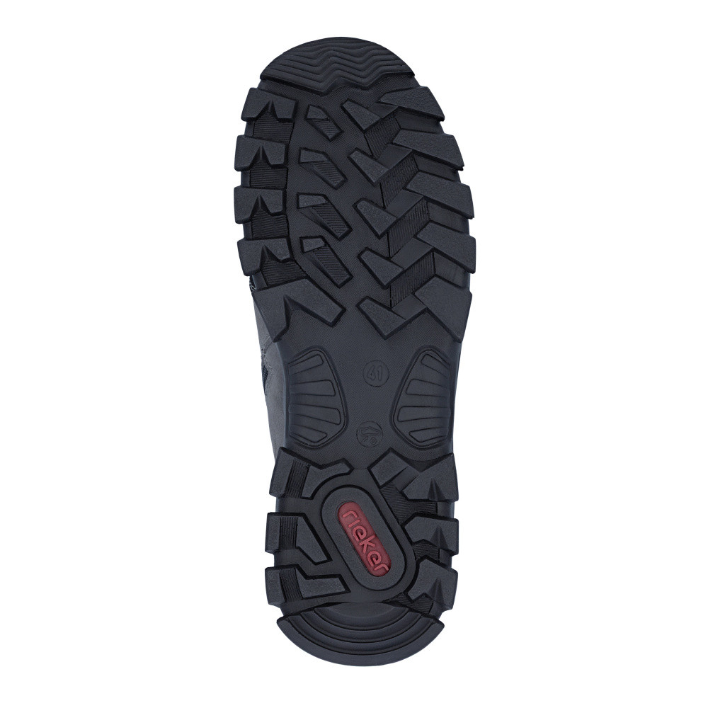 detail Pánská kotníková obuv RIEKER B6800-40 šedá W5