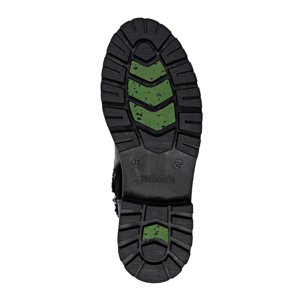 detail Dámské kozačky REMONTE D0B82-00 černá W5