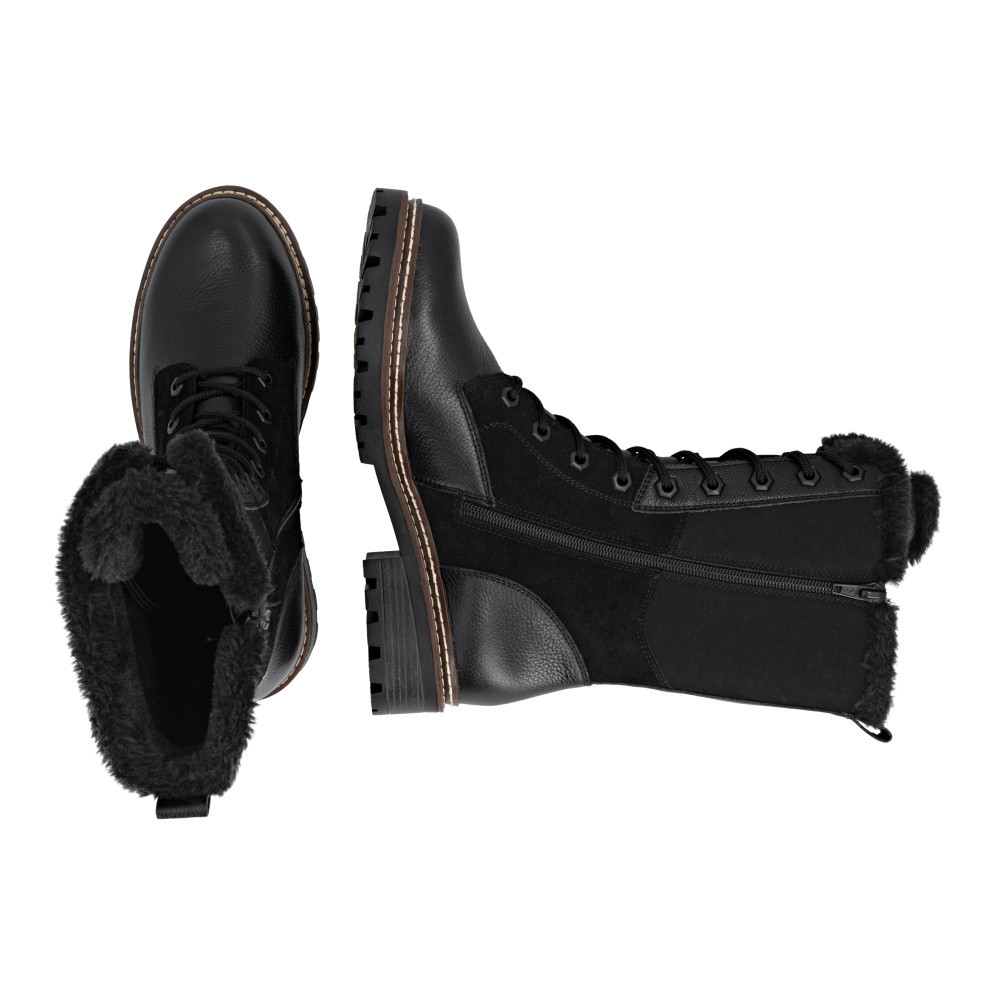 detail Dámské kozačky REMONTE D0B82-00 černá W5