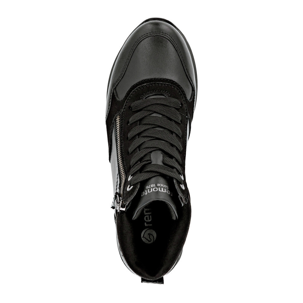 detail Dámská kotníková obuv REMONTE D1371-00 černá W5