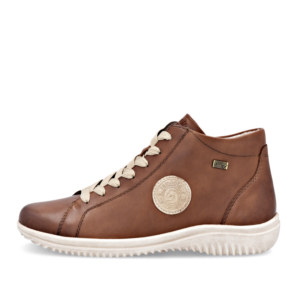 detail Dámská kotníková obuv REMONTE D1E71-24 hnědá W5