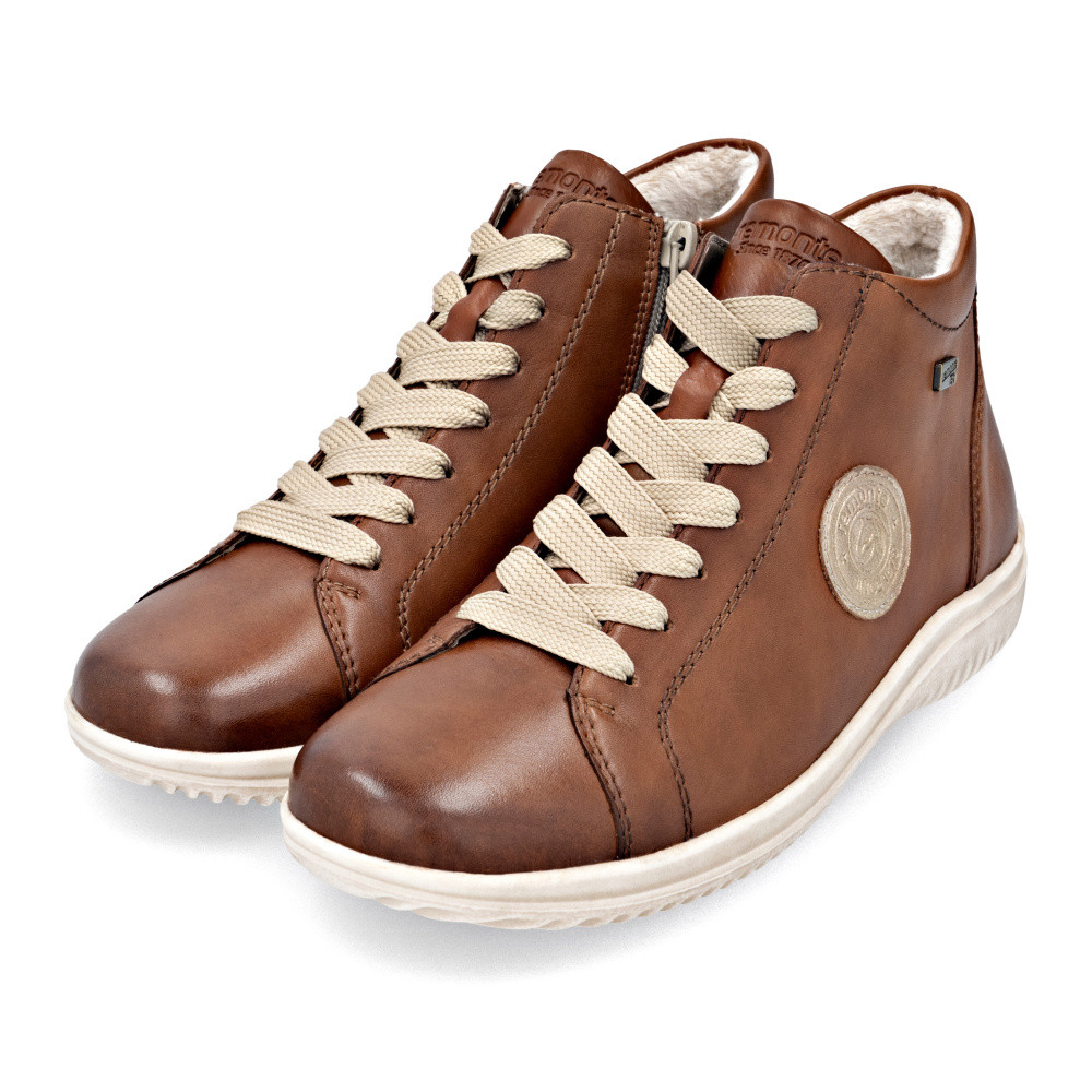 detail Dámská kotníková obuv REMONTE D1E71-24 hnědá W5