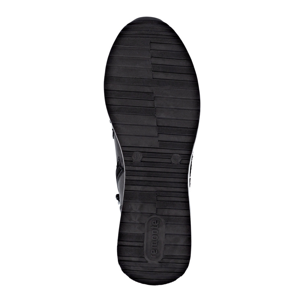 detail Dámská kotníková obuv REMONTE D1G71-01 černá W5