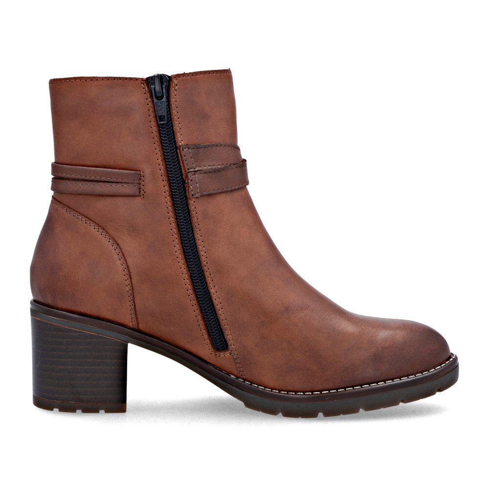 detail Dámská kotníková obuv REMONTE D2A73-25 hnědá W5