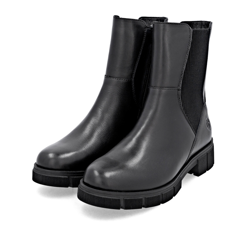 detail Dámská kotníková obuv REMONTE D2S70-00 černá W5