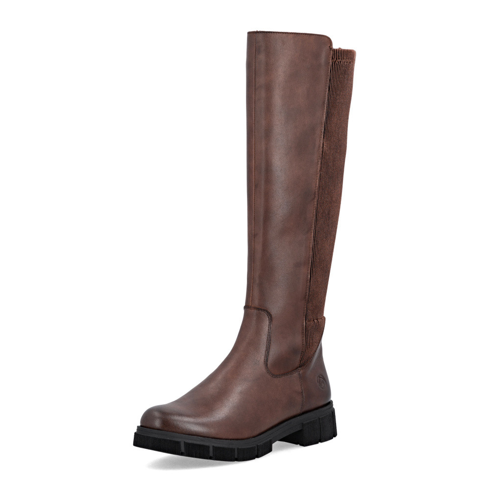 detail Dámské kozačky REMONTE D2S74-25 hnědá W5