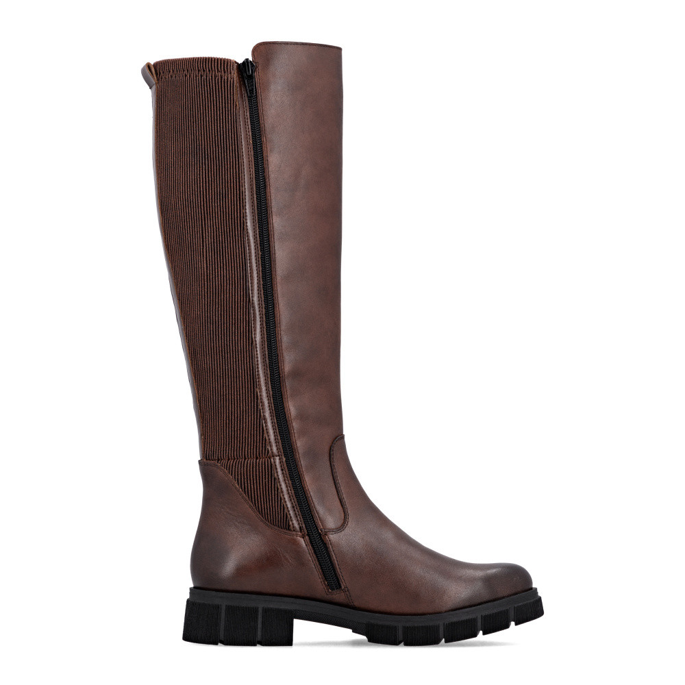 detail Dámské kozačky REMONTE D2S74-25 hnědá W5