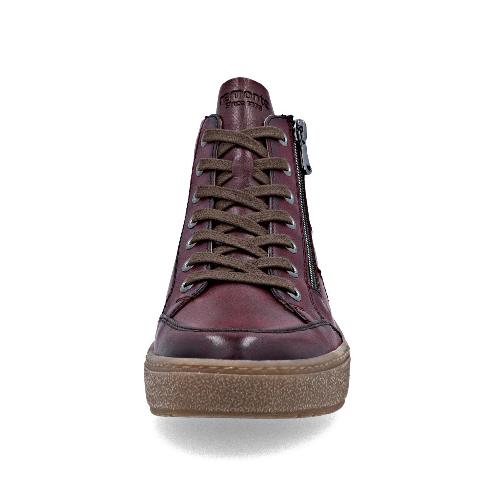 detail Dámská kotníková obuv REMONTE D2T70-35 červená W5