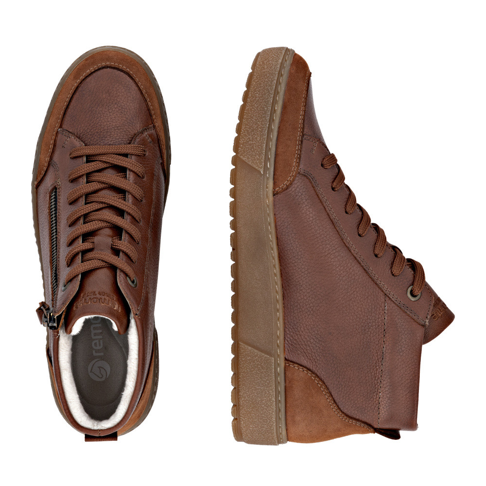 detail Dámská kotníková obuv REMONTE D2T71-22 hnědá W5