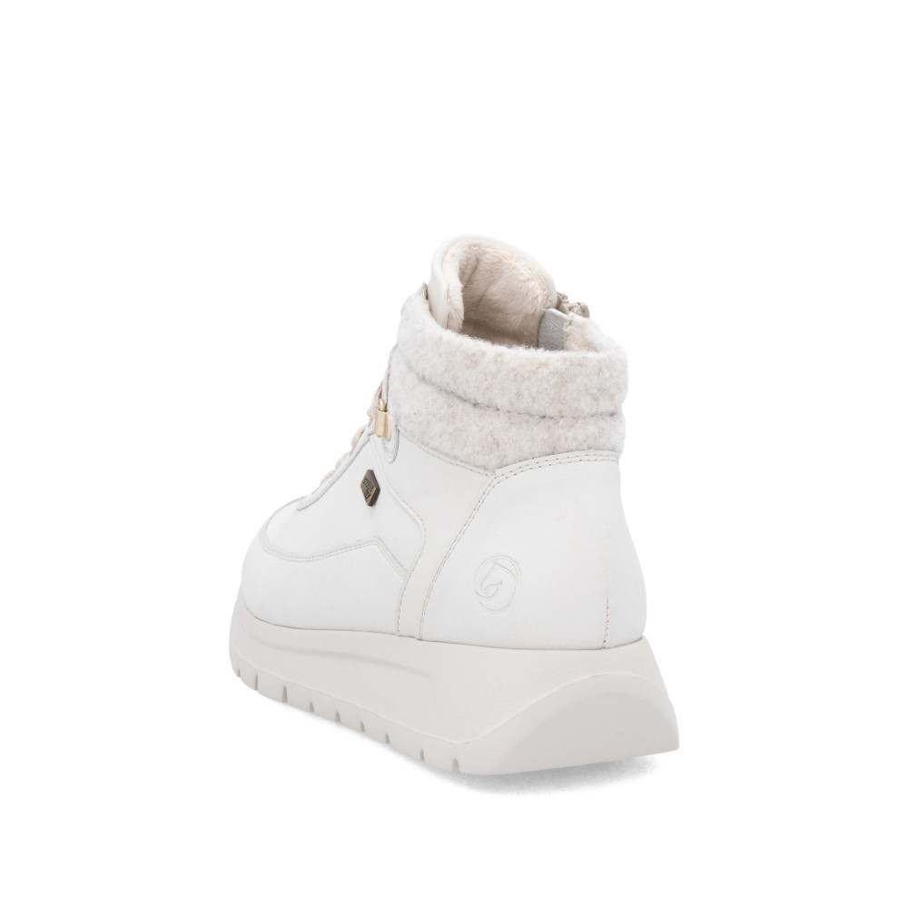 detail Dámská kotníková obuv REMONTE D2V71-80 bílá W5