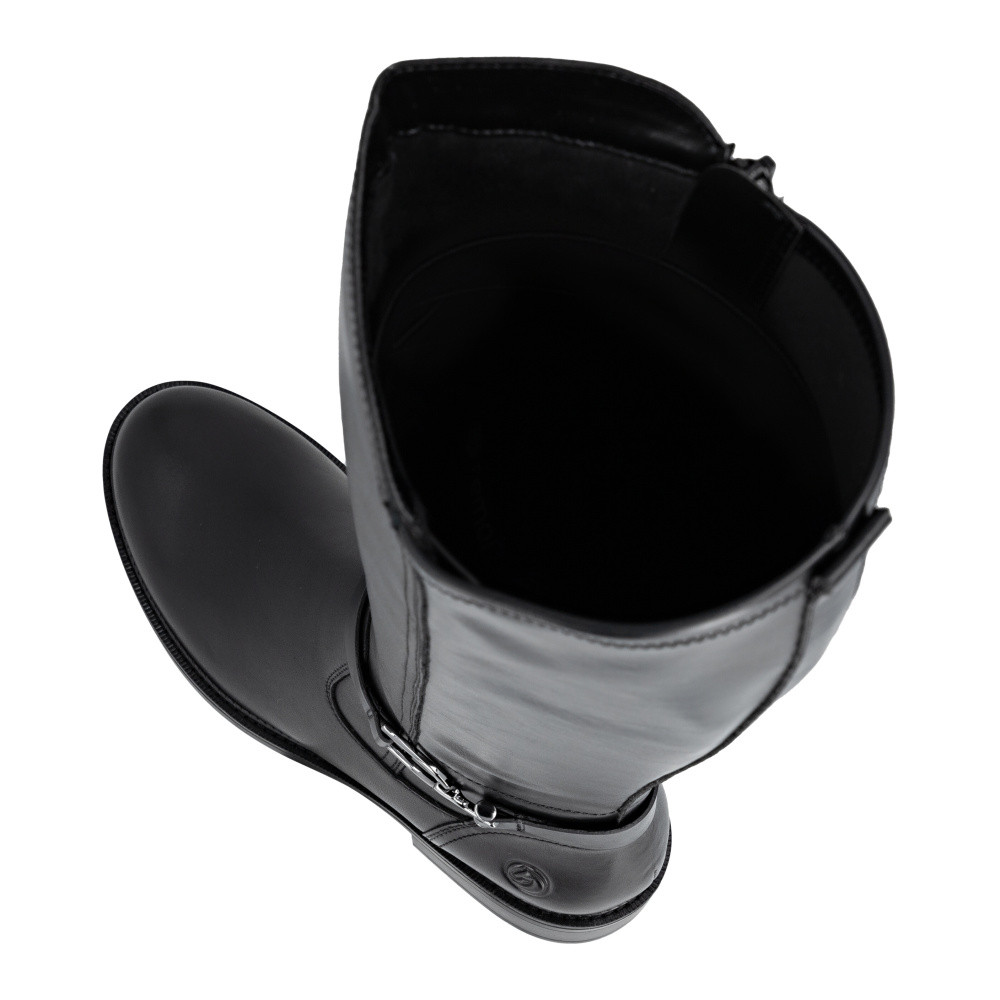 detail Dámské kozačky REMONTE D2W77-00 černá W5