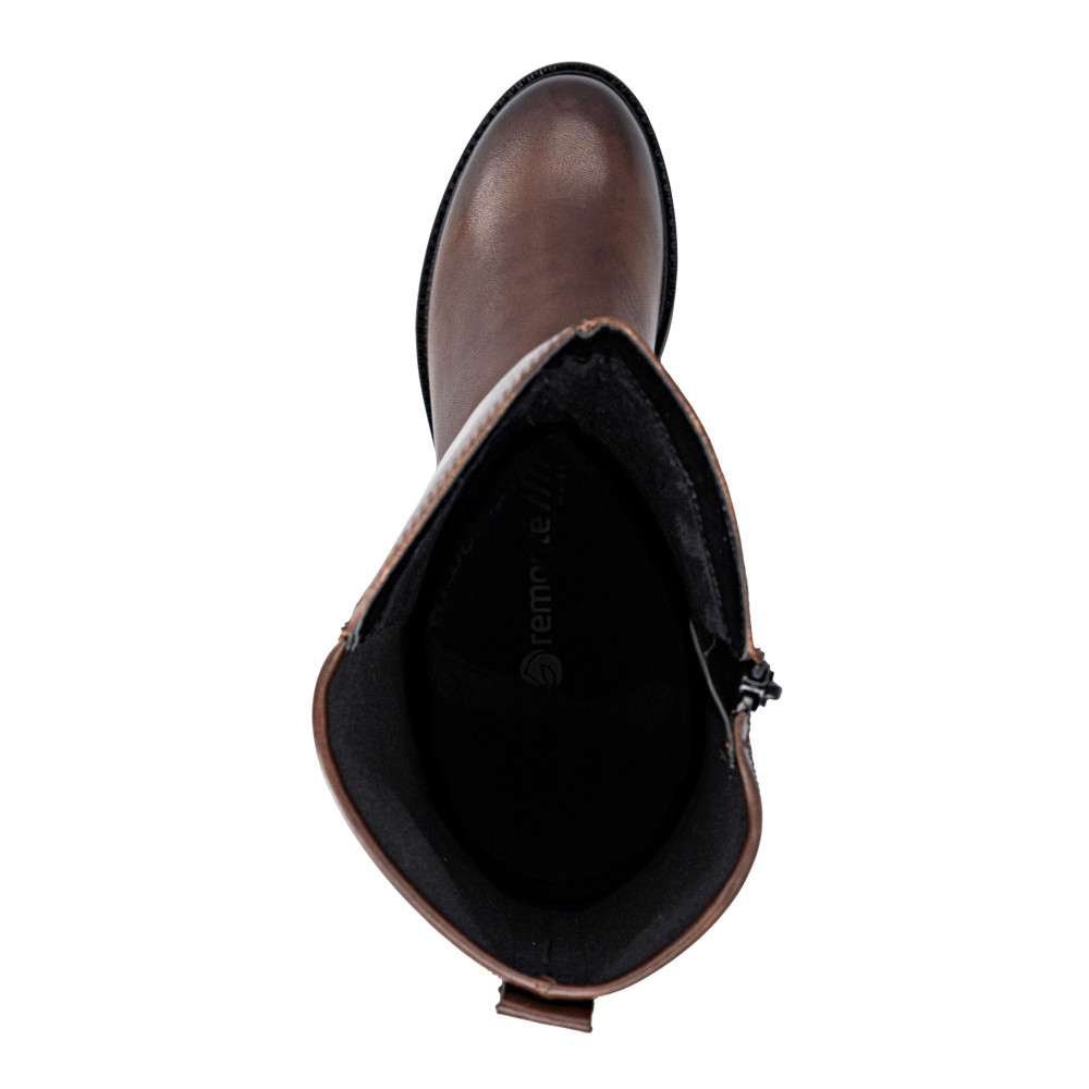 detail Dámské kozačky REMONTE D2W77-25 hnědá W5