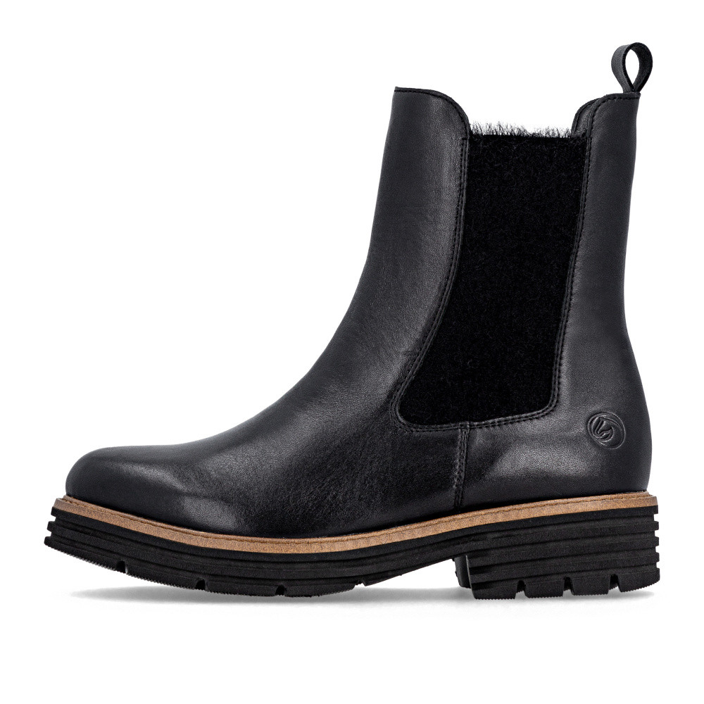 detail Dámská kotníková obuv REMONTE D3A72-00 černá W5