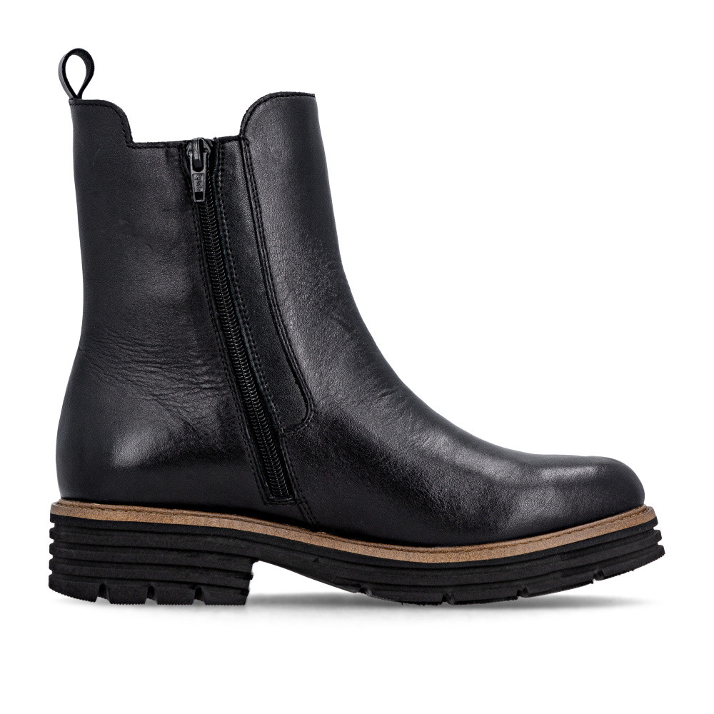 detail Dámská kotníková obuv REMONTE D3A72-00 černá W5