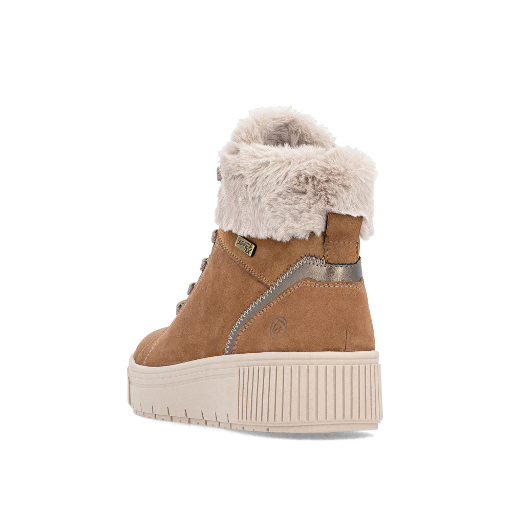 detail Dámská kotníková obuv REMONTE D3B72-22 hnědá W5