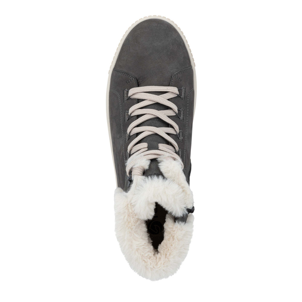 detail Dámská kotníková obuv REMONTE D3B72-45 šedá W5