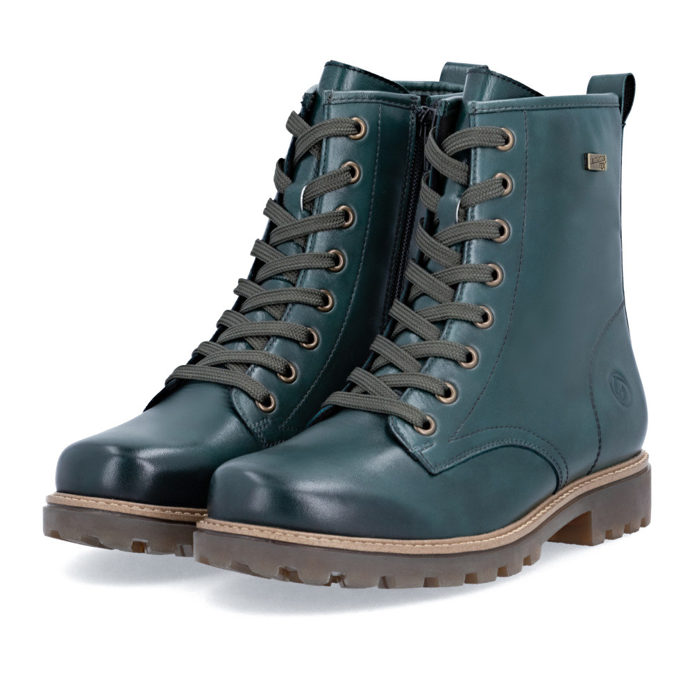 detail Dámská kotníková obuv REMONTE D3C70-54 zelená W5